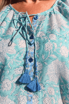 Lulu Blouse - Seafoam - Gawjus