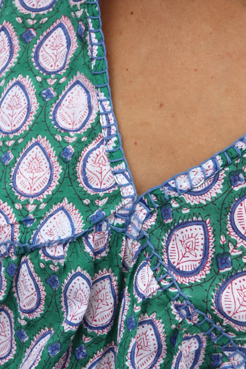 Marilyn Dress - Purple Emerald - Gawjus