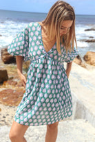 Marilyn Dress - Purple Emerald - Gawjus