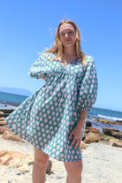 Marilyn Dress - Purple Emerald - Gawjus