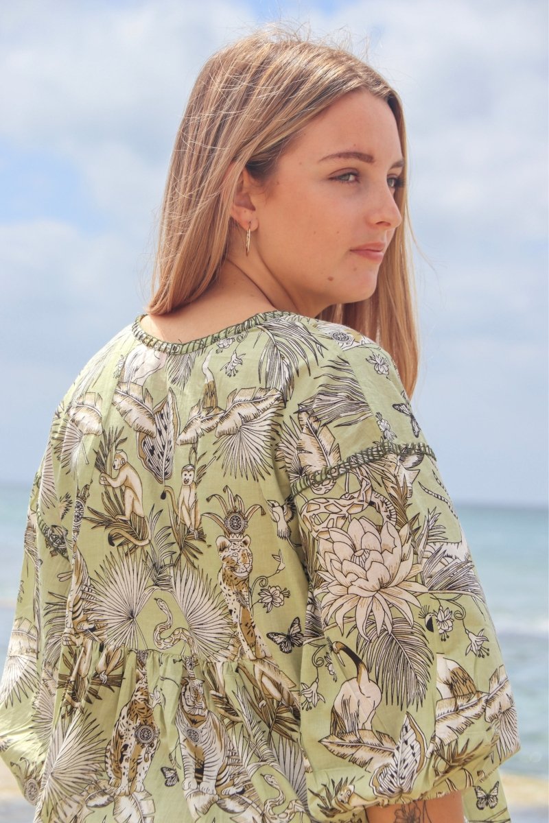 Marilyn Dress - Tea in the Trees - Gawjus