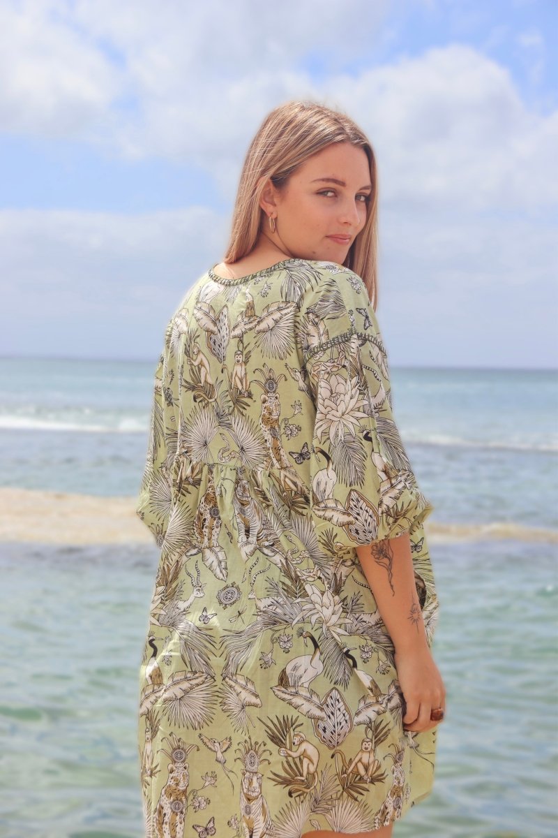 Marilyn Dress - Tea in the Trees - Gawjus