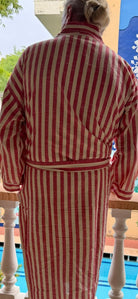 Men’s Handloom Robe - Chilli - Gawjus