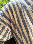 Men’s Handloom Robe - Denim - Gawjus