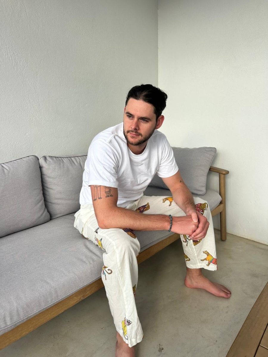 Men's Tiger Long Trousers - Gawjus