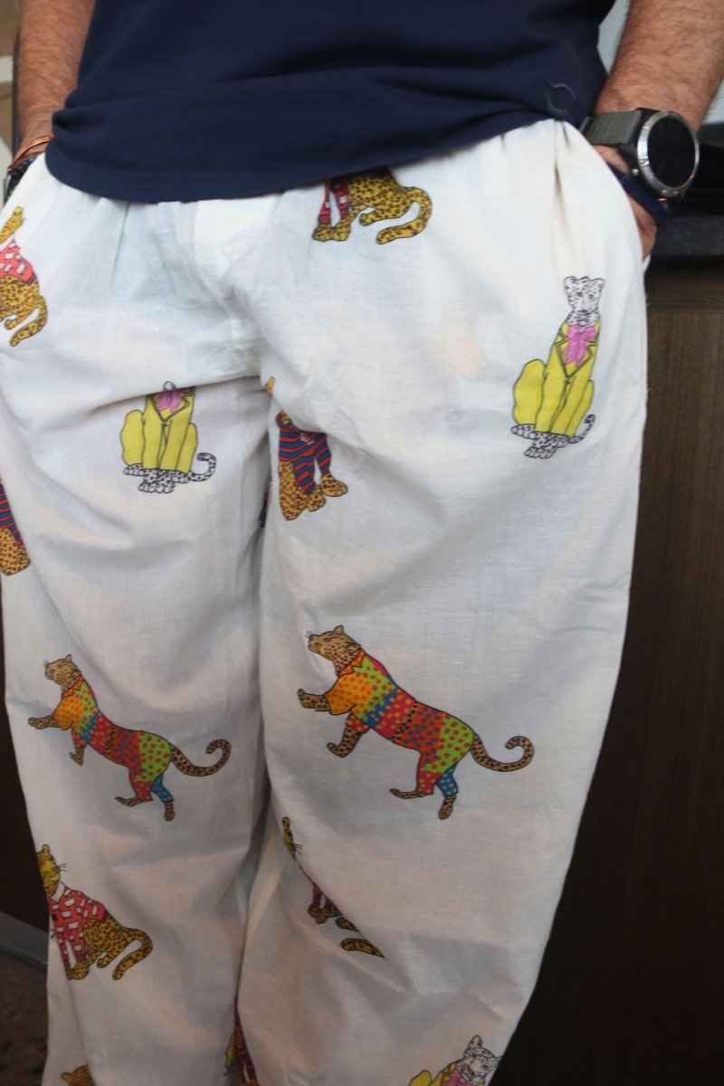 Men's Tiger Long Trousers - Gawjus