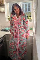 Pretty in Pink Hooded Robe - Gawjus