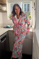 Pretty in Pink Hooded Robe - Gawjus