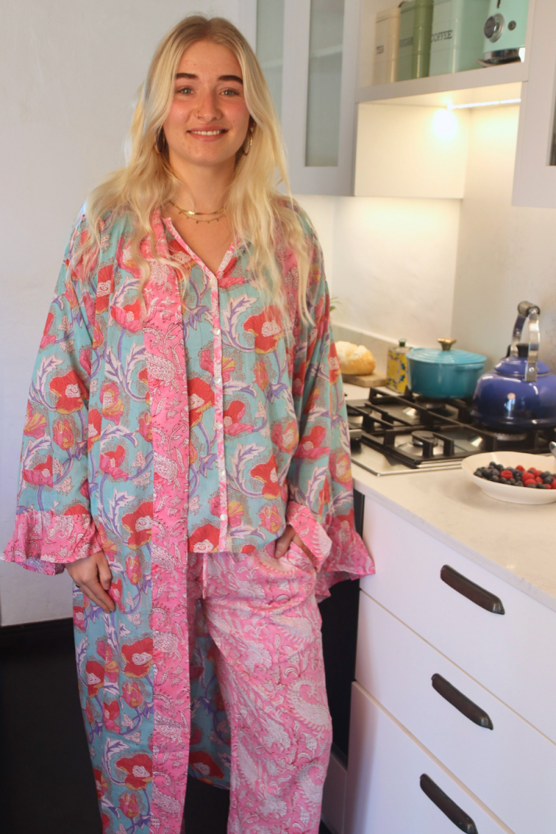 Pretty in Pink Summer Robe - Gawjus