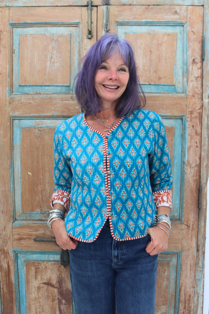 Quilted Jacket - Betty in the middle - Gawjus