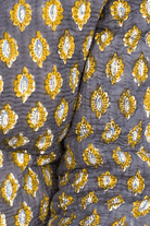 Quilted Jacket - Brown and Yellow - Gawjus