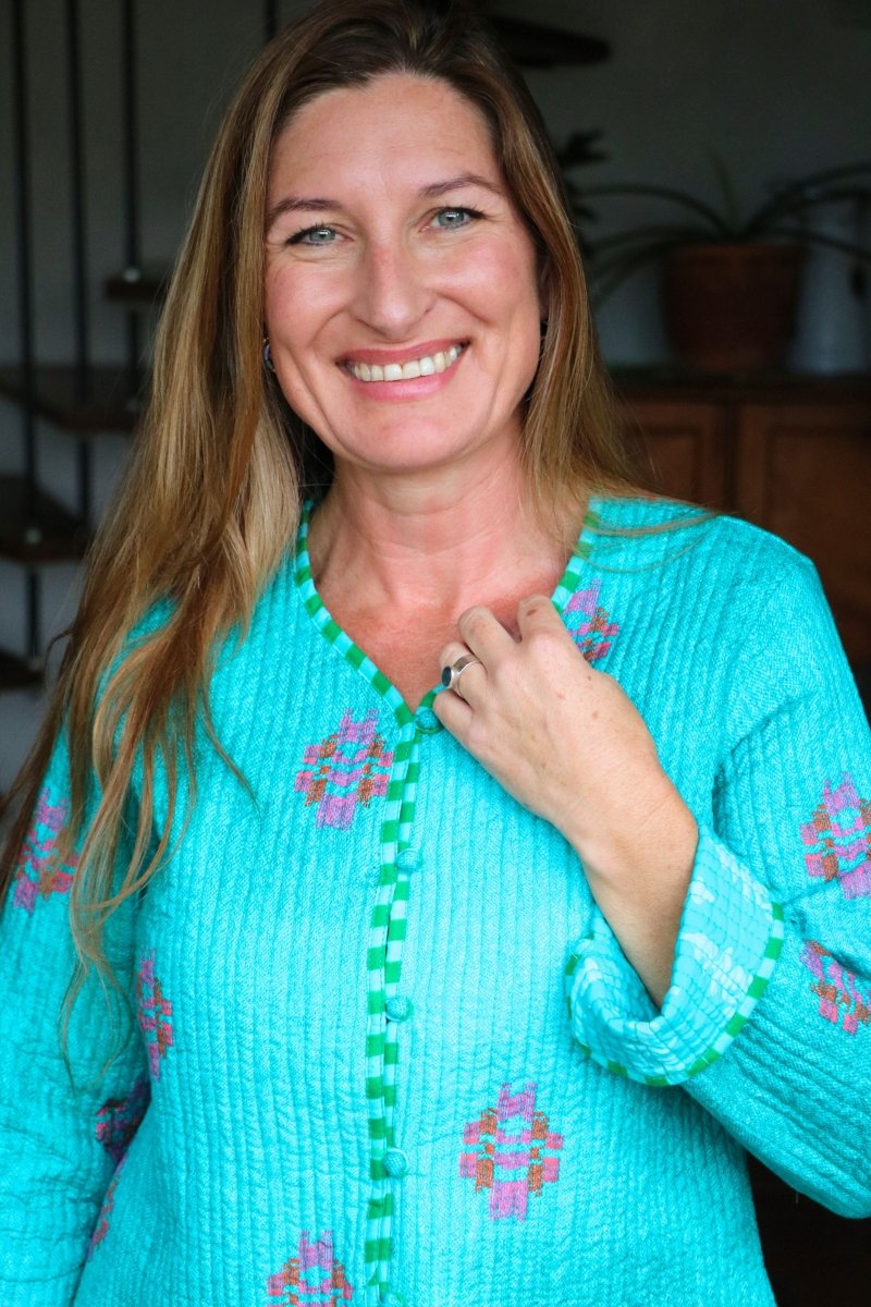 Quilted Jacket - Shirley Temple - Gawjus