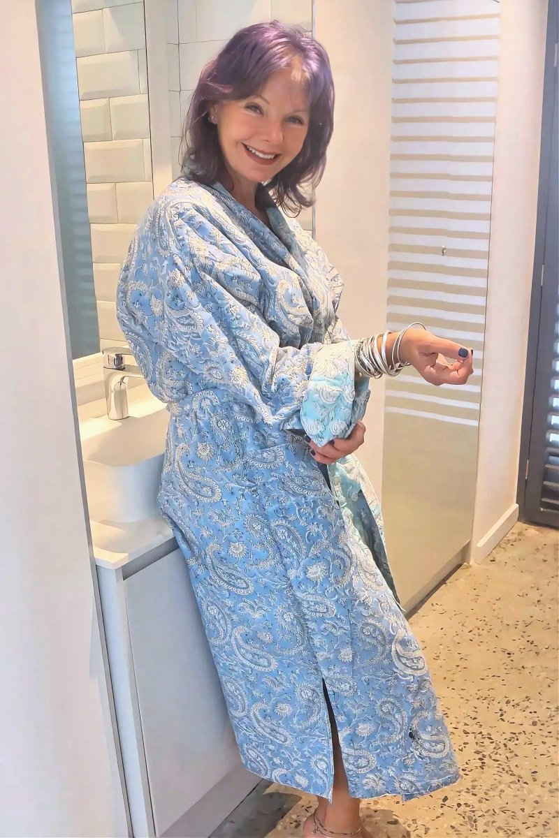 Seafoam Robe (Reversible) - One Size - Gawjus