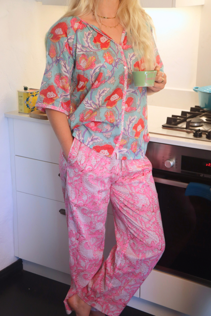 Short Sleeve Frenchie - Pretty in Pink - Gawjus