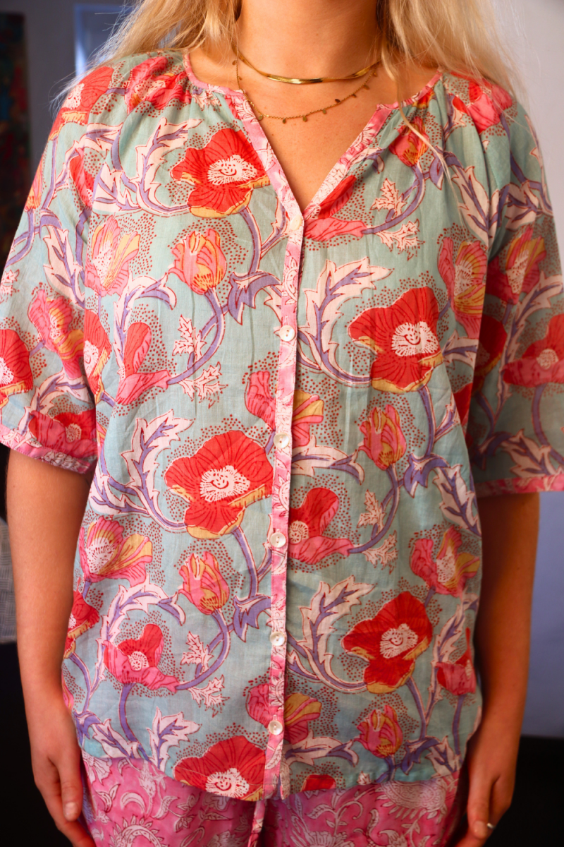 Short Sleeve Frenchie - Pretty in Pink - Gawjus