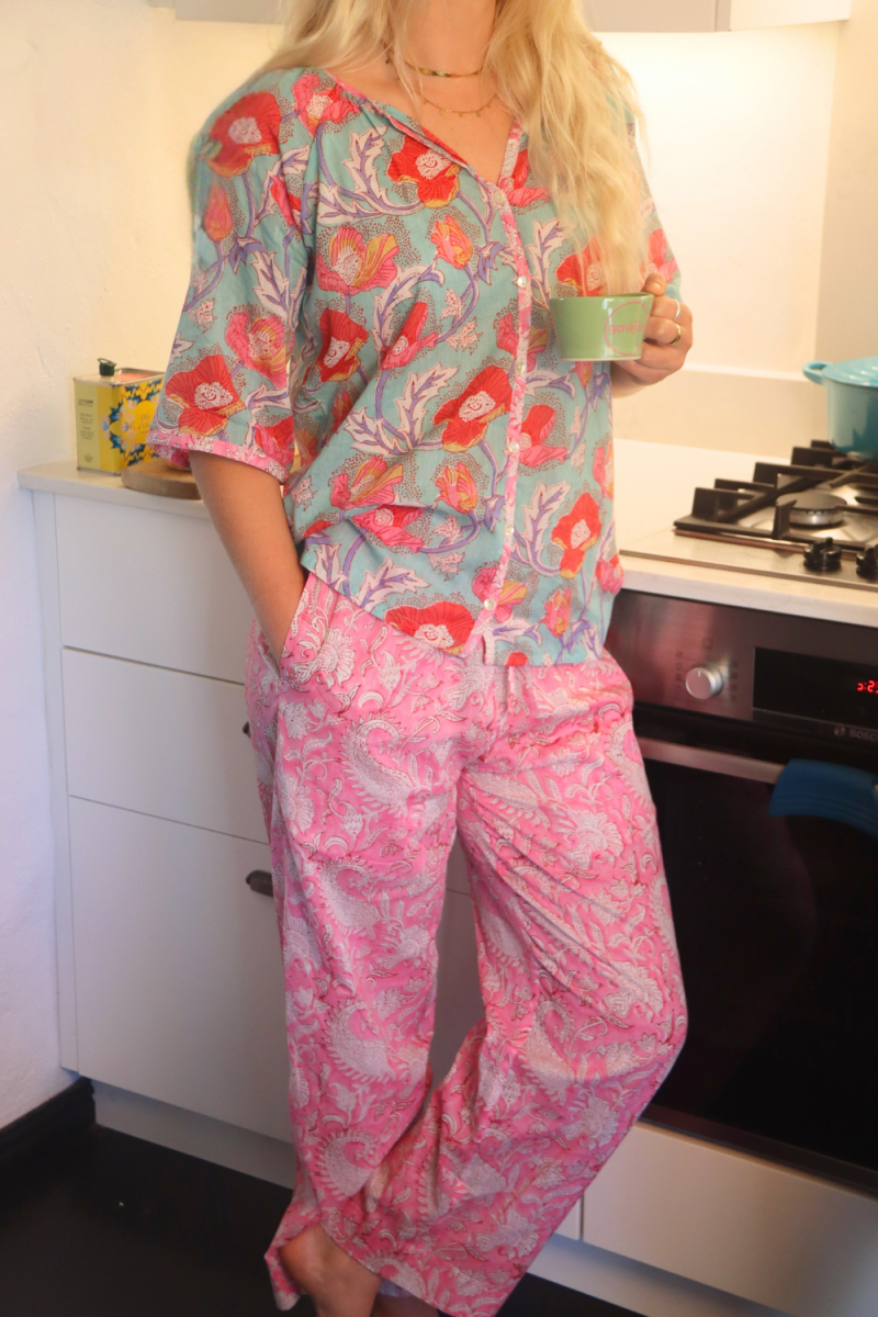 Short Sleeve Frenchie - Pretty in Pink - Gawjus