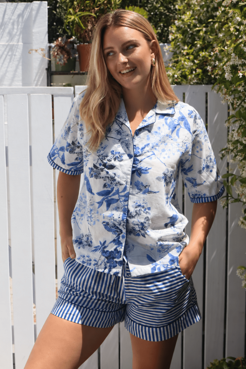 Shortie Set - Blue Bird - Gawjus