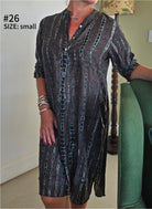 Silk Shirt Dress - Gawjus