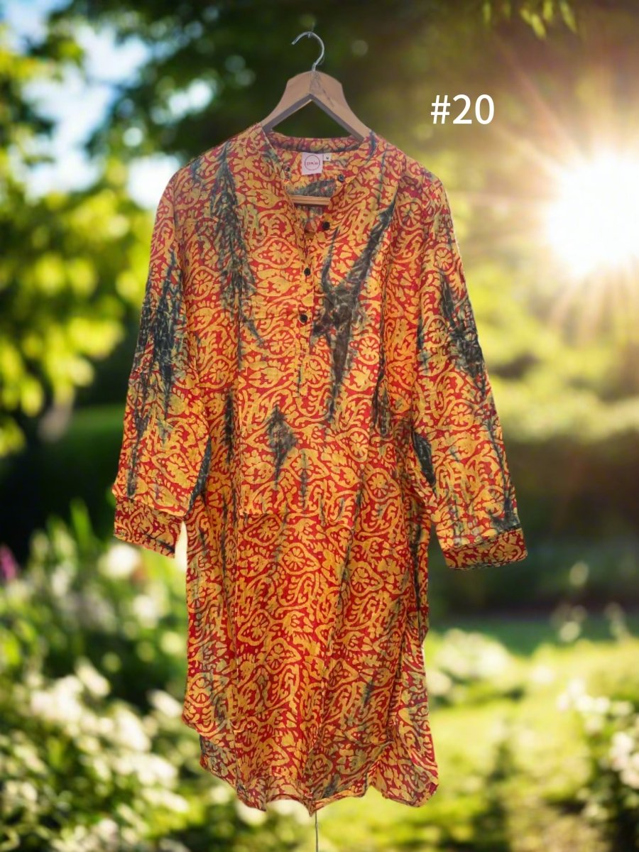 Silk Shirt Dress - Gawjus