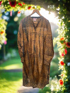 Silk Shirt Dress - Gawjus