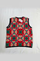 Sleeveless Pullover - Retro Floral - Gawjus