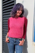 Sleeveless Pullover - The Pink Pop - Gawjus