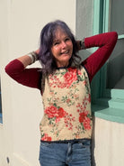 Sleeveless Pullover - Vintage Rose - Gawjus