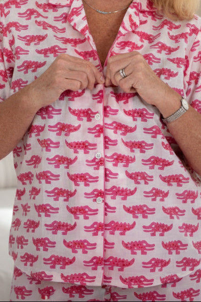 Snappy Pink Bondi Shorties - Gawjus.CapeTown