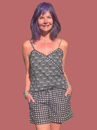 Strappy Shortie Set - Check Her 👀 - Gawjus