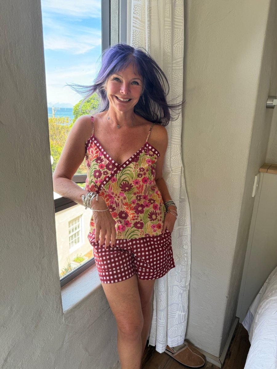 Strappy Shortie Set - French Liuetenant - Gawjus
