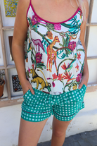 Strappy Shortie Set - Wild at Heart - Gawjus