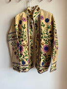 Suzani Embroided Jacket - Bohemian Garden - Gawjus