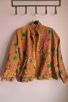 Suzani Embroided Jacket - Floral Sunset - Gawjus