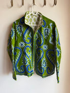 Suzani Embroided Jacket - Ivy - Gawjus