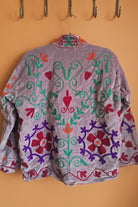 Suzani Embroided Jacket - Pheonix - Gawjus