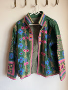 Suzani Embroided Jacket - Pink Prism - Gawjus
