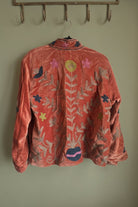 Suzani Embroided Jacket - Pumpkin - Gawjus