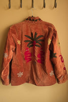Suzani Embroided Jacket - Tropical Sunset - Gawjus