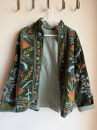 Suzani Embroided Jacket - Velvet Jungle - Gawjus