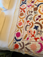 Suzani Kantha Hand-embroidered Blanket - Four - Gawjus