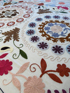 Suzani Kantha - Hand-embroidered Blanket - Three - Gawjus