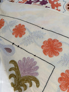 Suzani Kantha - Hand-embroidered Blanket - Three - Gawjus