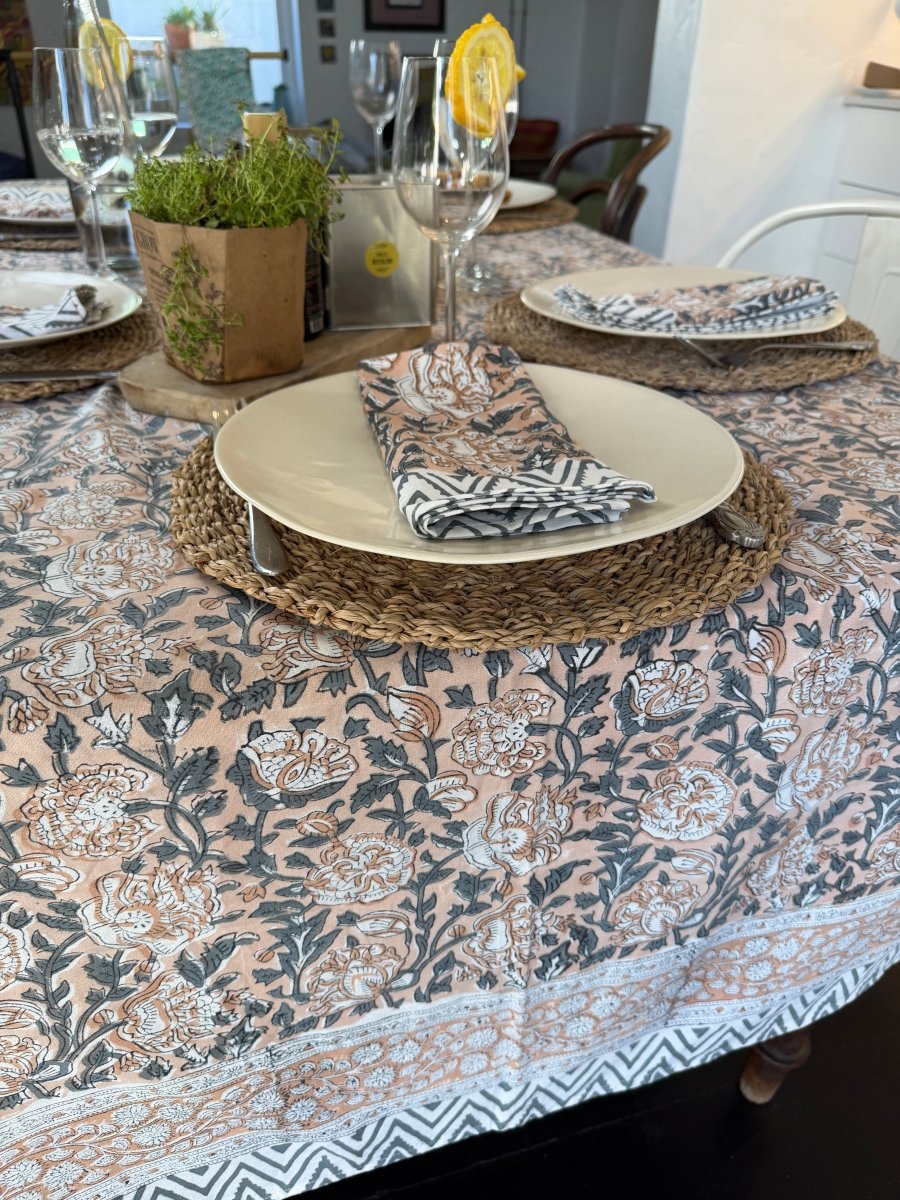 Table cloth - Blush and Clay - Gawjus