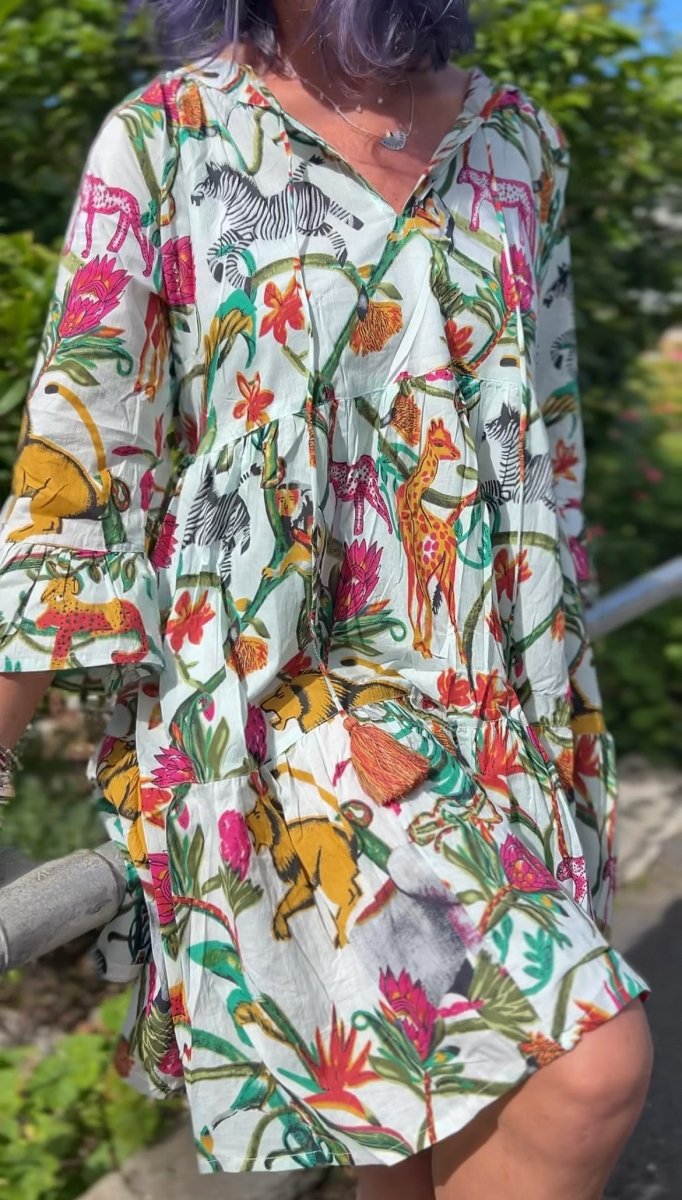 The Abi Dress - Animals - Gawjus