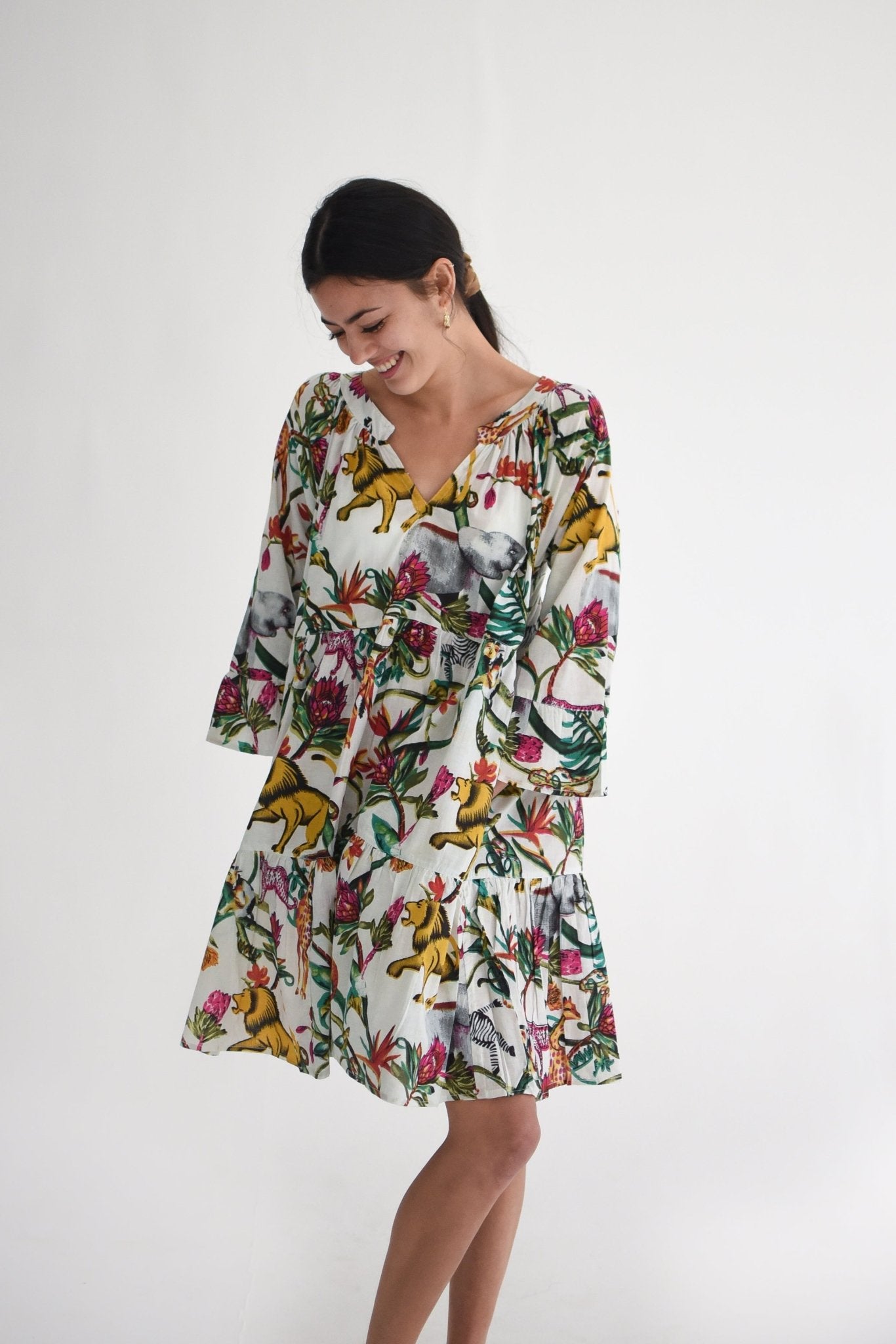The Abi Dress - Animals - Gawjus.CapeTown