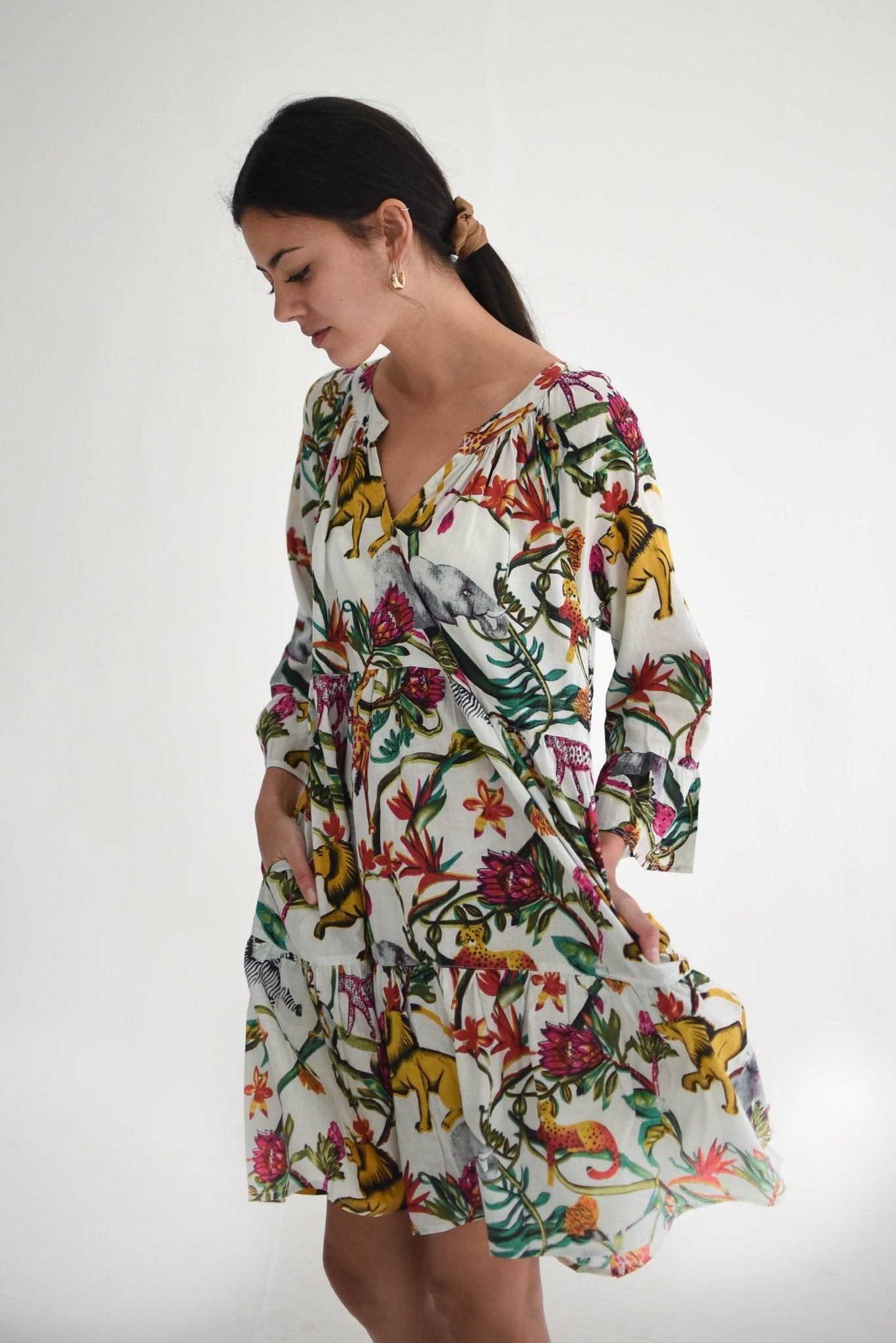 The Abi Dress - Animals - Gawjus.CapeTown