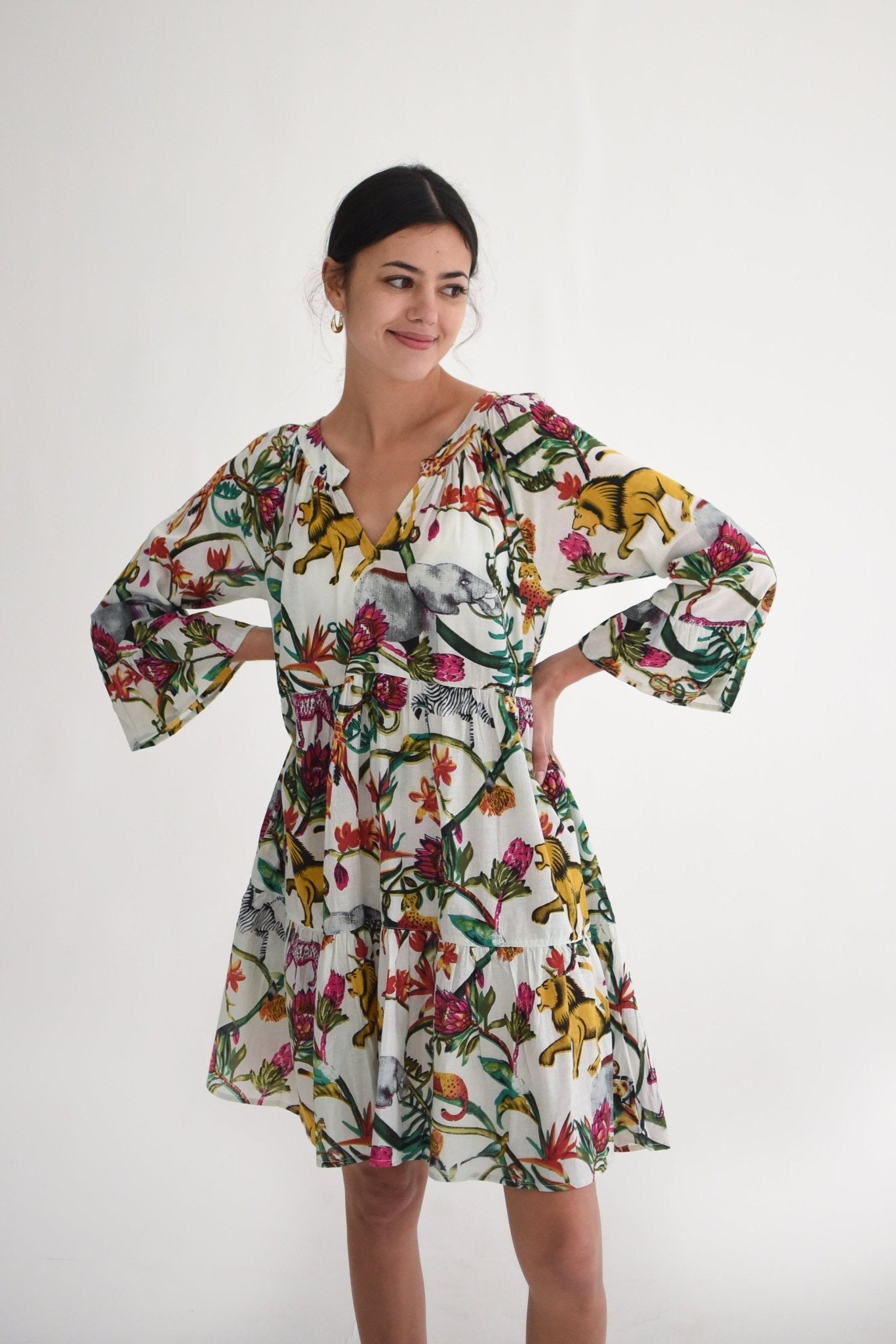 The Abi Dress - Animals - Gawjus.CapeTown