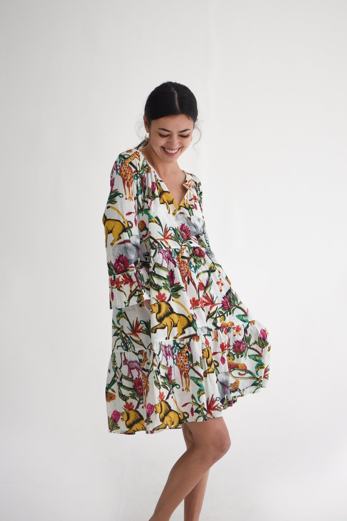 The Abi Dress - Animals - Gawjus.CapeTown