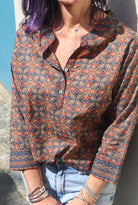 The Everyday Blouse - Clay - Gawjus