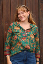 The Everyday Blouse - Moss - Gawjus
